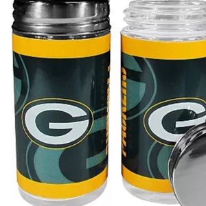 EUC Green Bay Packers NFL Tailgating Salt & Pepper Shakers Team Logo
